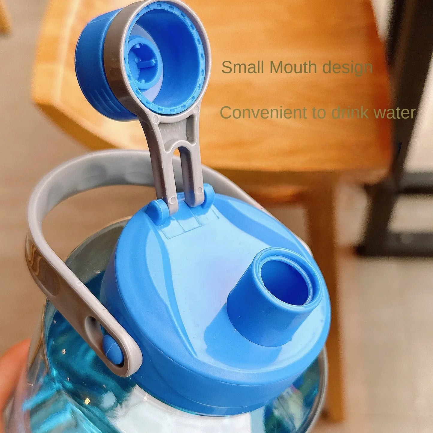 1500ml-2000ml Große Kapazität Kunststoff Wasserflasche Outdoor Männer Und Frauen Fitness Und Sport Gürtel Griff Sommer Explosion-Proo