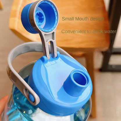 1500ml-2000ml Große Kapazität Kunststoff Wasserflasche Outdoor Männer Und Frauen Fitness Und Sport Gürtel Griff Sommer Explosion-Proo